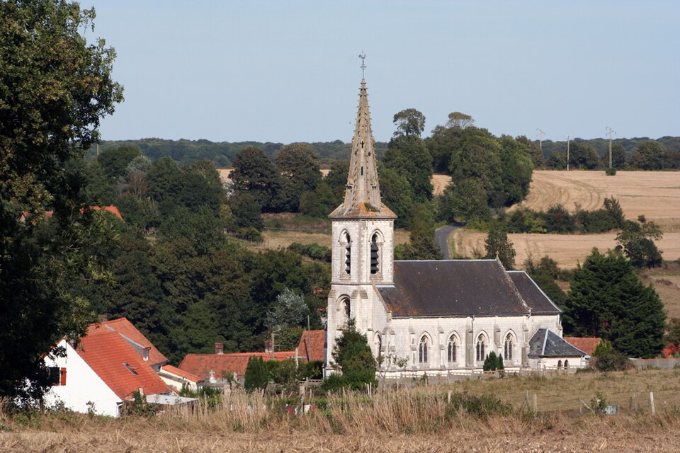 Airon — Saint — Vaast église