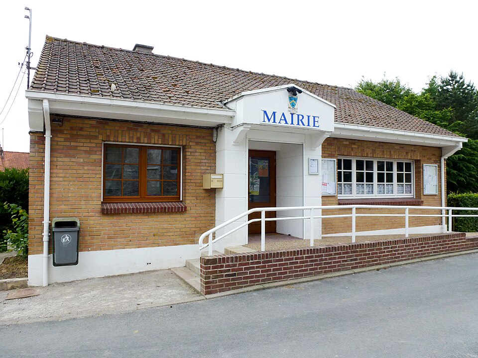 Ames (Pas — de — Calais, Fr) mairie