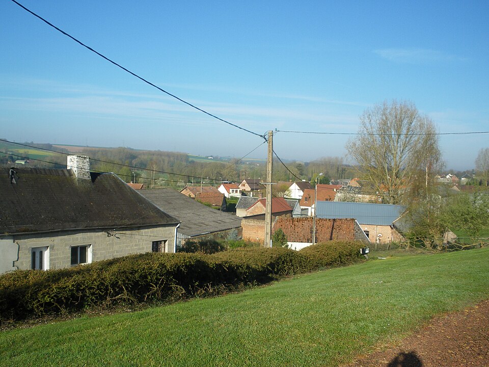 Amplier — Vue depuis l'église