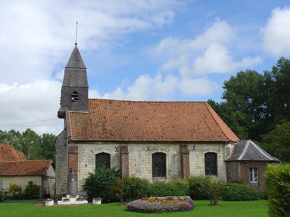 Aubrometz église