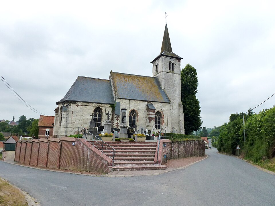 Auchy — aux — Bois (Pas — de — Calais) église (01)