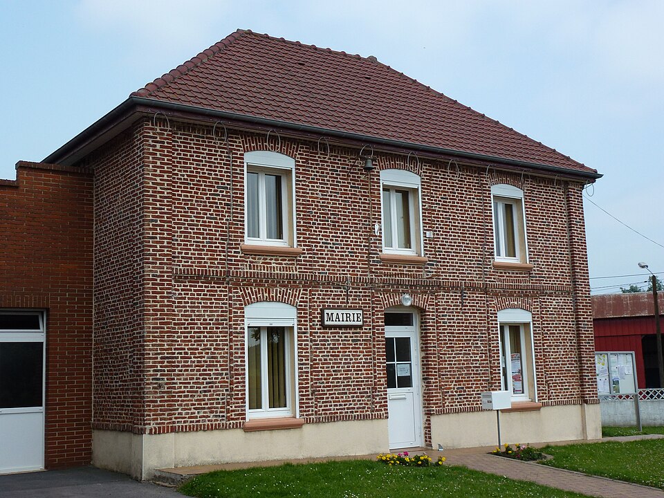 Aumerval (Pas — de — Calais, Fr) mairie