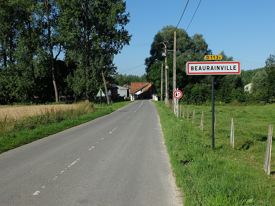 Beaurainville — Entrée de commune