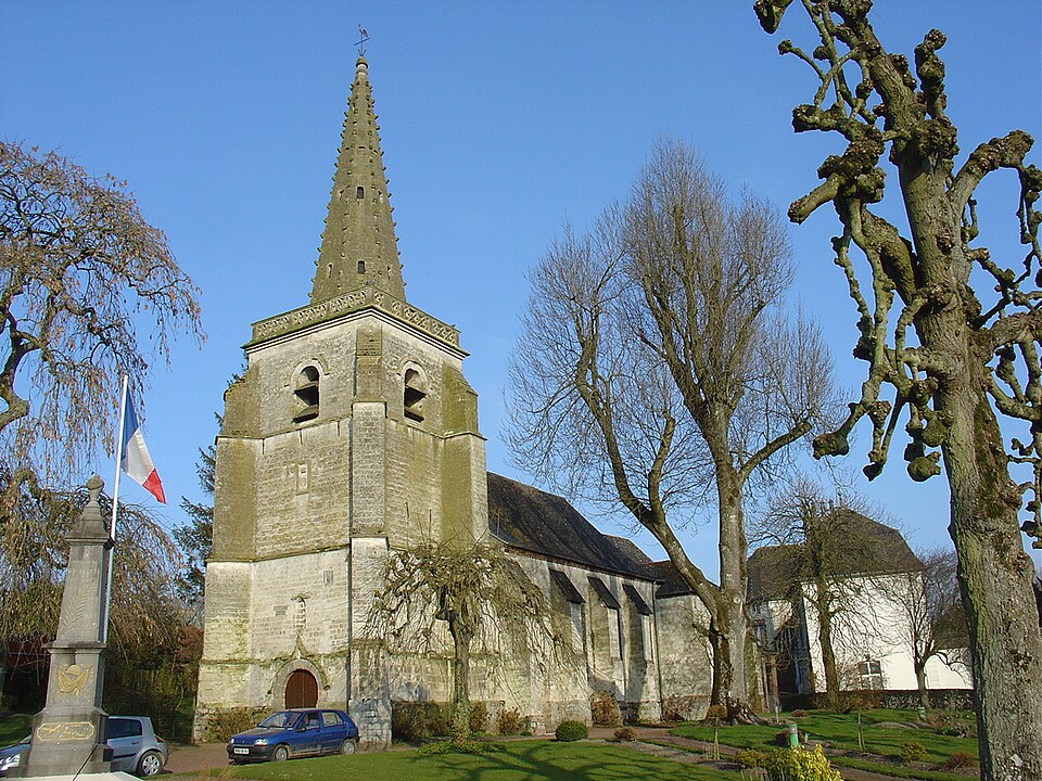 Boubers — sur — Canche église4