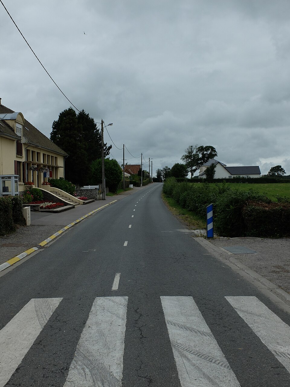 Boursin (Pas — de — Calais) — Rue de la mairie — 2