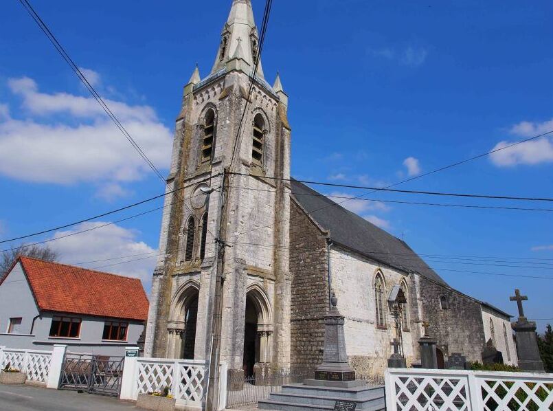 Bourthes, église