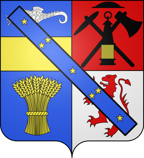 Blason de Cauchy-à-la-Tour