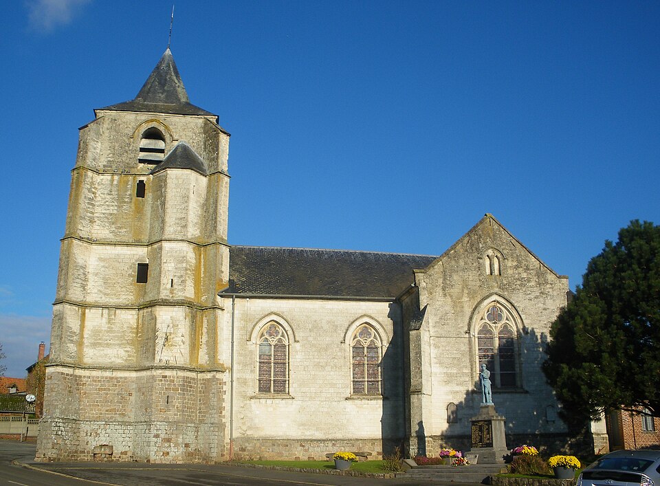 Caucourt — Eglise