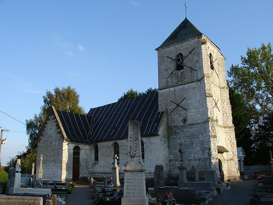 Fleury (Pas — de — Calais) église