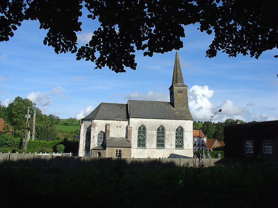 Fontaine — les — Boulans église4
