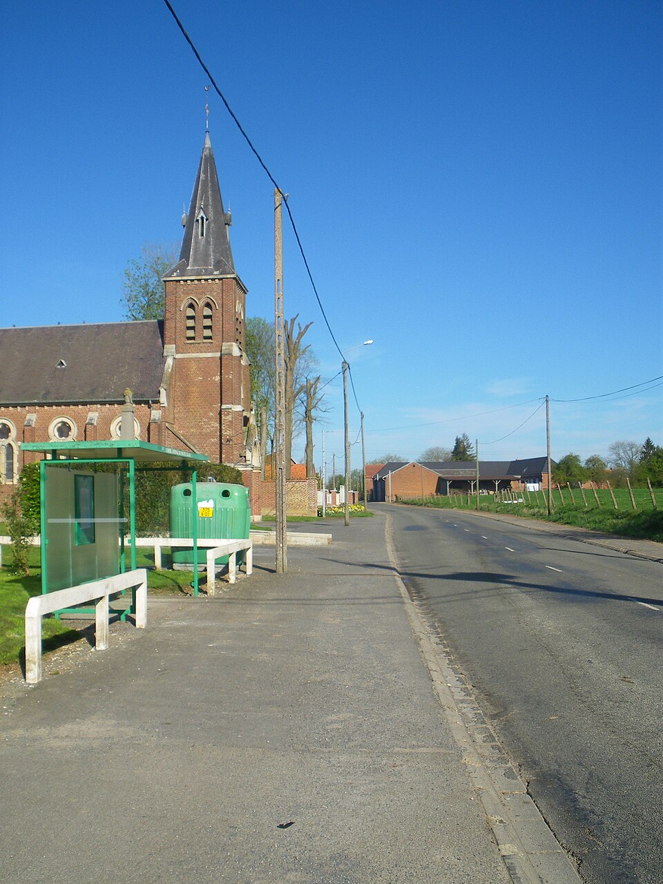 Gommecourt (62) — Rue principale