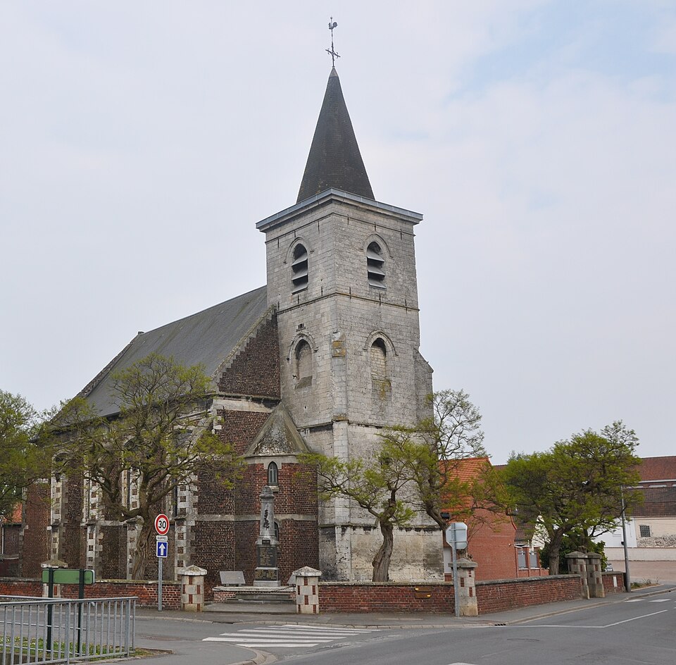 Eglise Saint — Léger de Gosnay