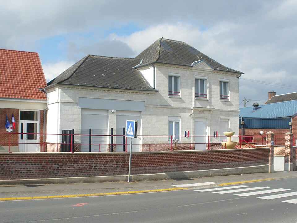 Hauteville (62) — Mairie
