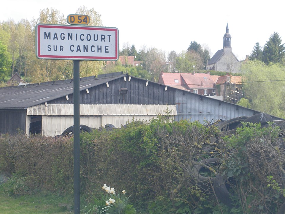Magnicourt — sur — Canche — Vue de la commune
