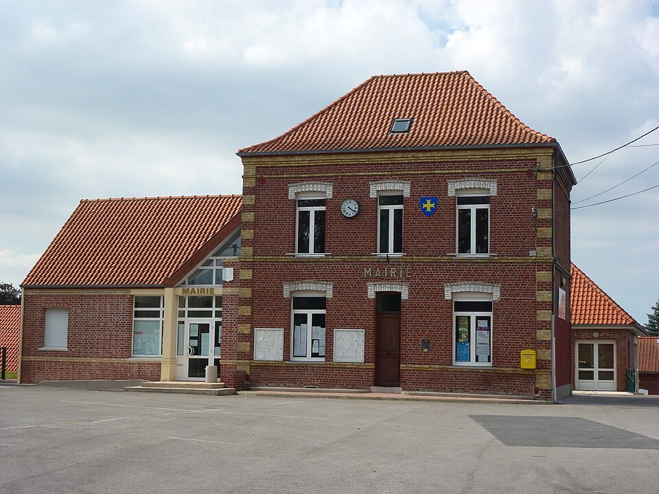 Nordausques (Pas — de — Calais) mairie