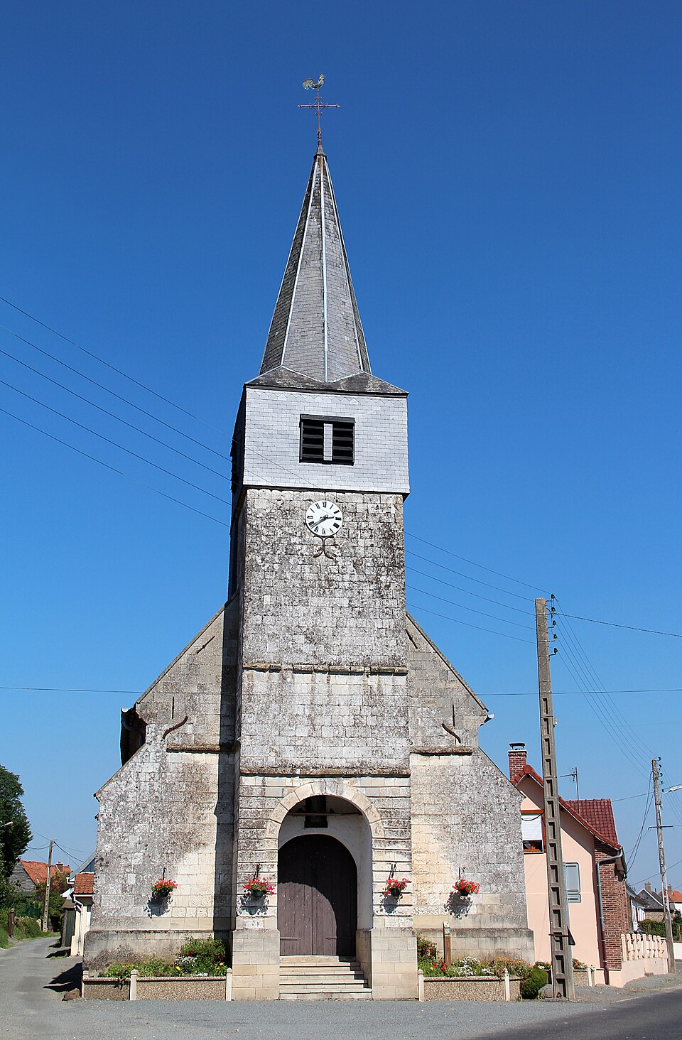 0 Le Ponchel (Pas — de — Calais) — L'église