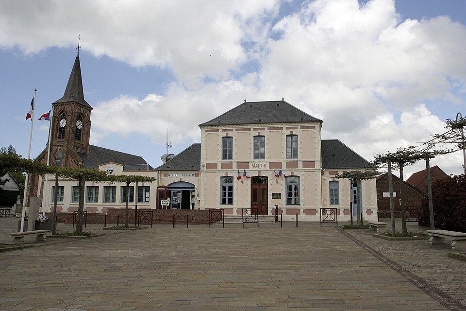 Rang — du — Fliers mairie église