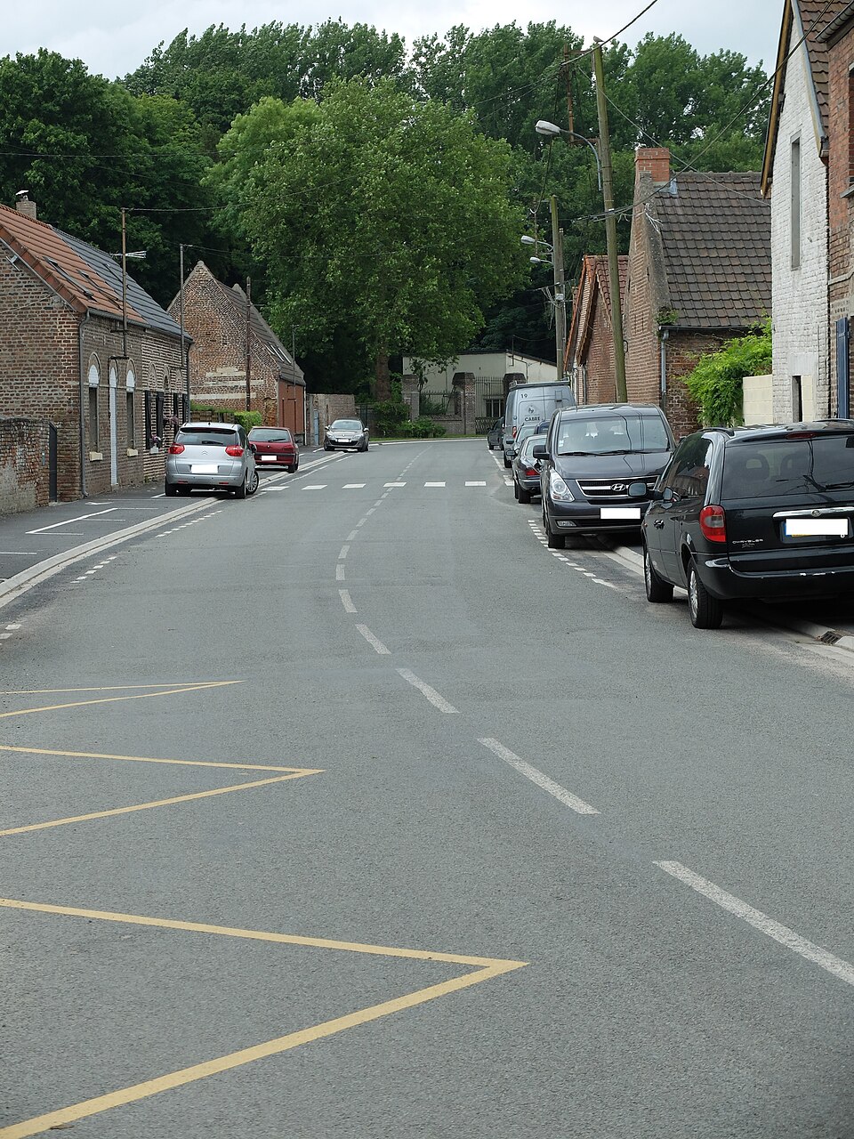 Récourt (Pas — de — Calais) — Grande rue