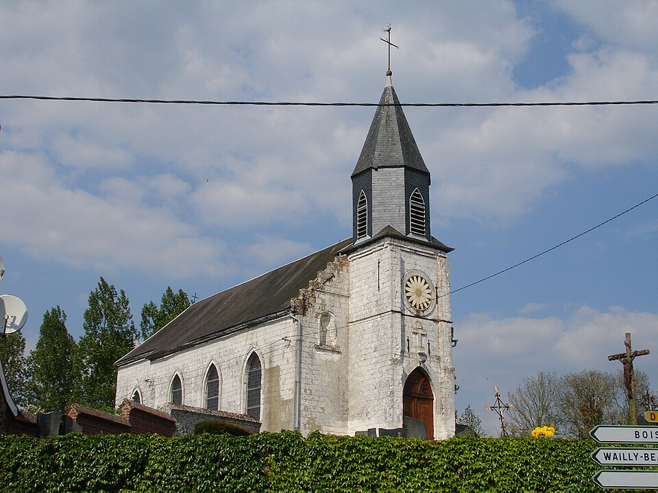 Roussent église