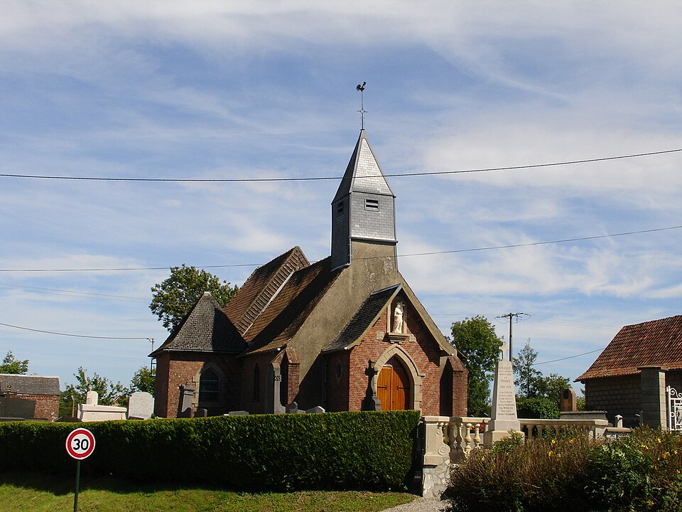Senlecques église