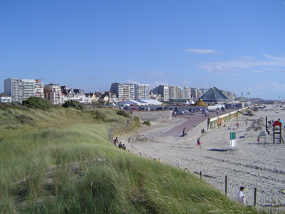 Le Touquet — Paris — Plage — Dunes au nord de la plage (2)