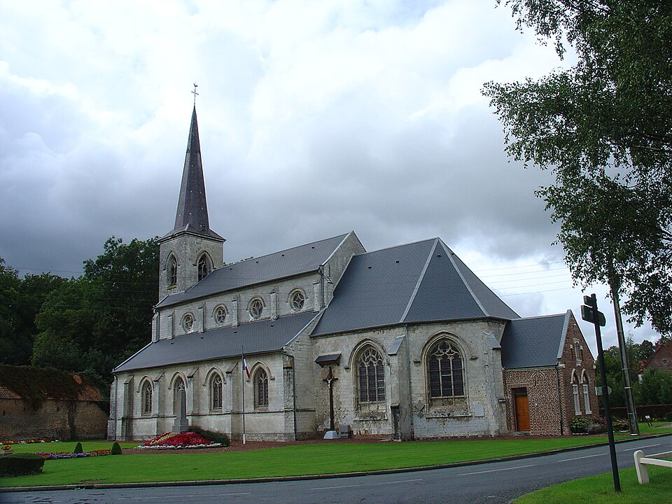 Vieil — Hesdin église