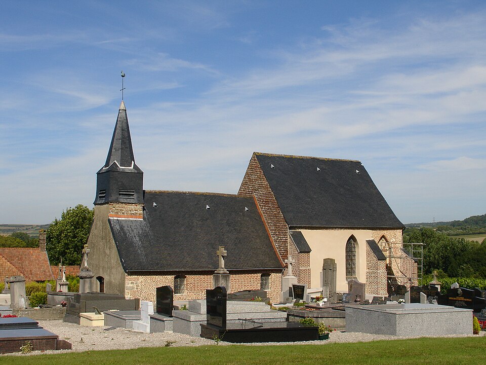 Vieil — Moutier église