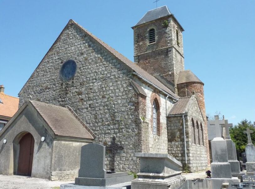 Wierre — au — Bois, église