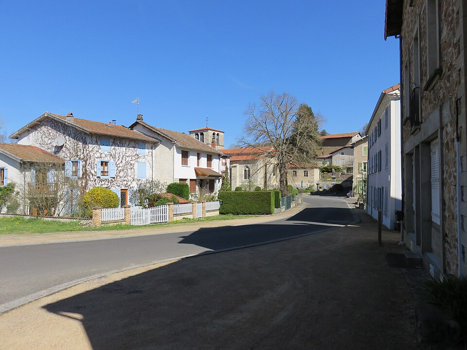 Beurières — Rue village