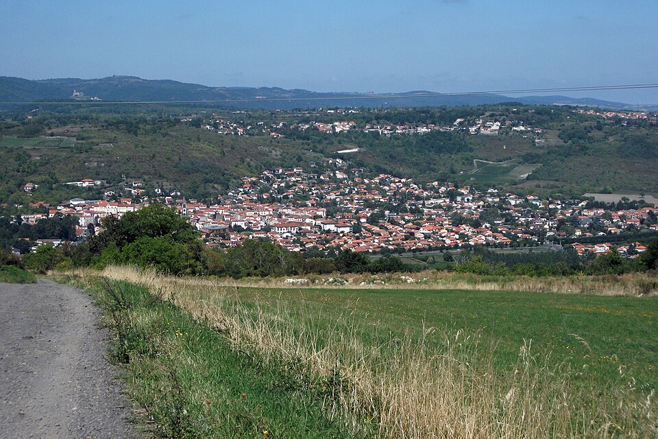 Blanzat depuis le col de Bancillon 2015 — 09 — 08