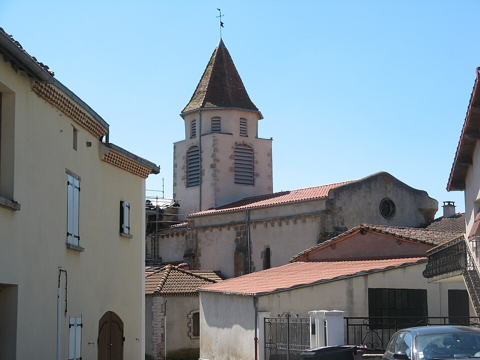 Brenat, église, nord