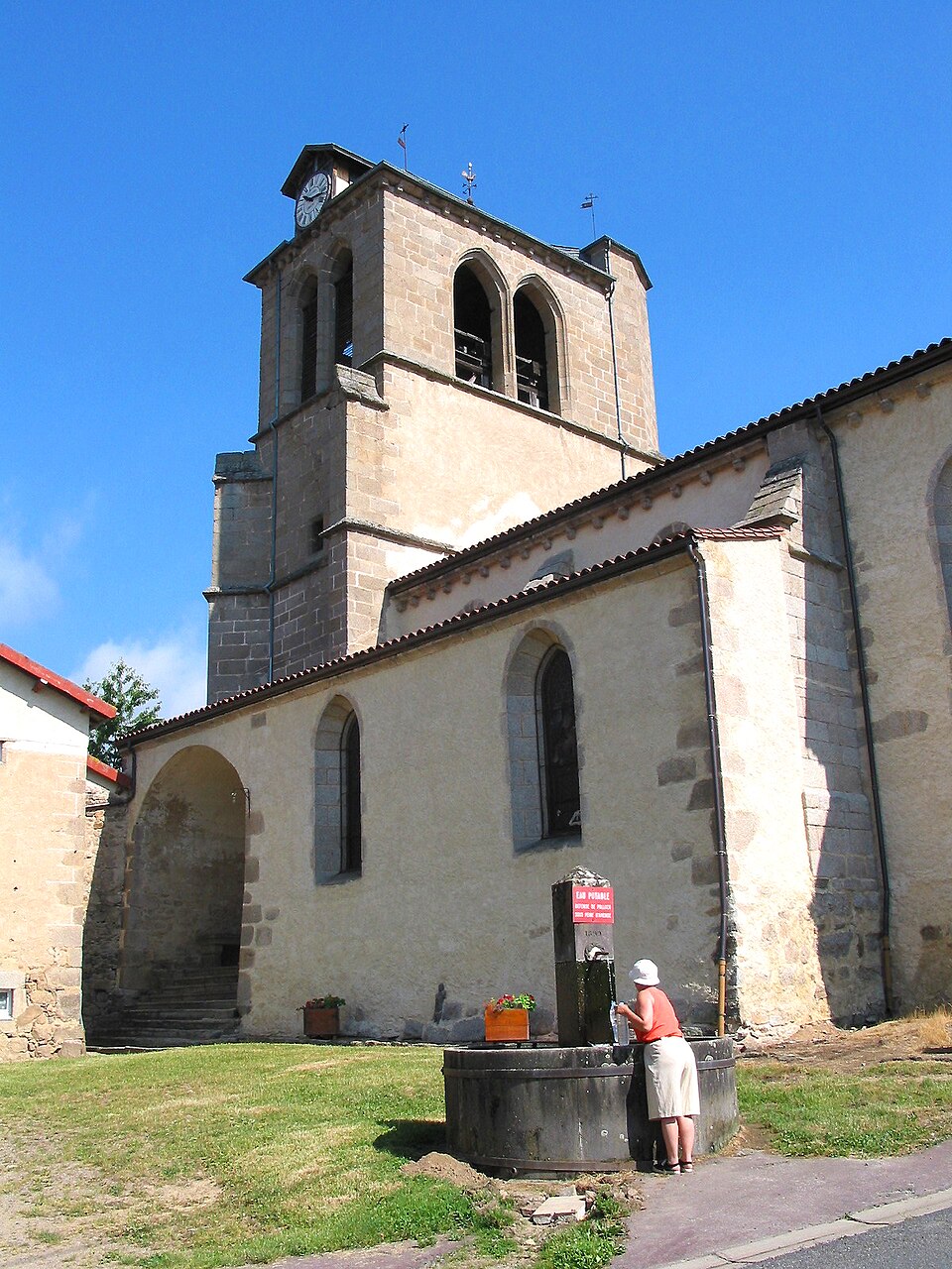 Champétières — église St — Sébastien — JPG1