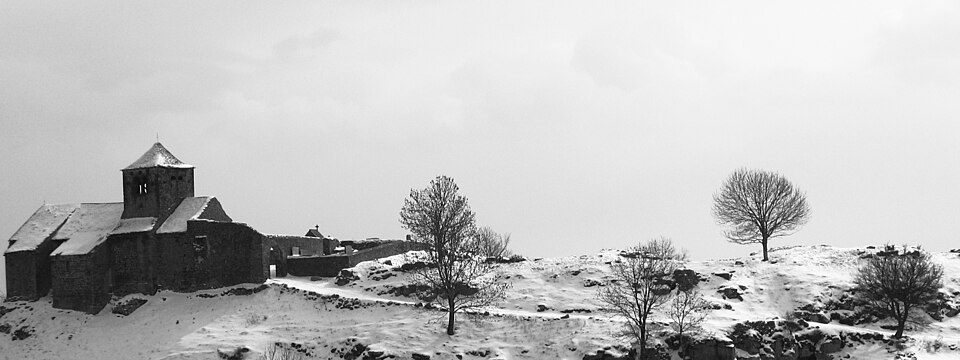 Eglise sous la neige