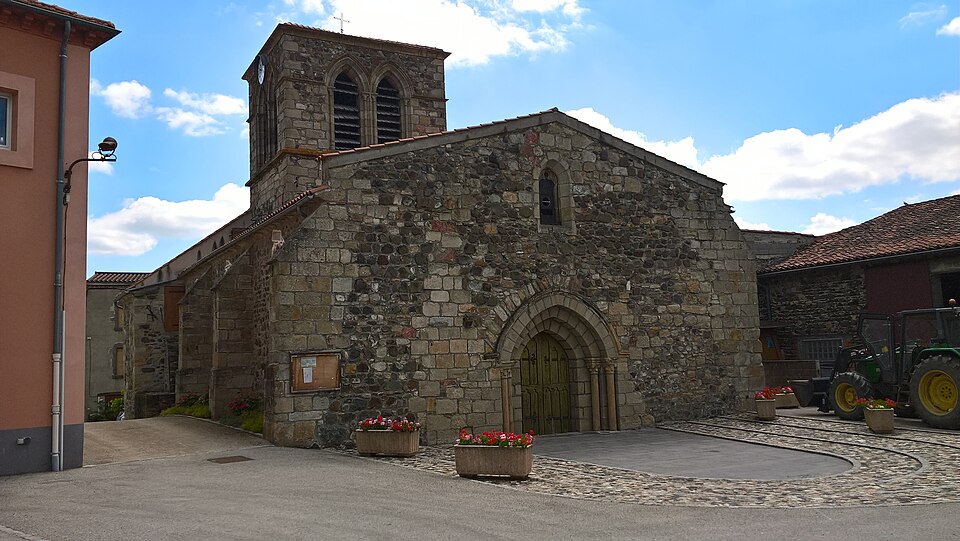 Flat, église