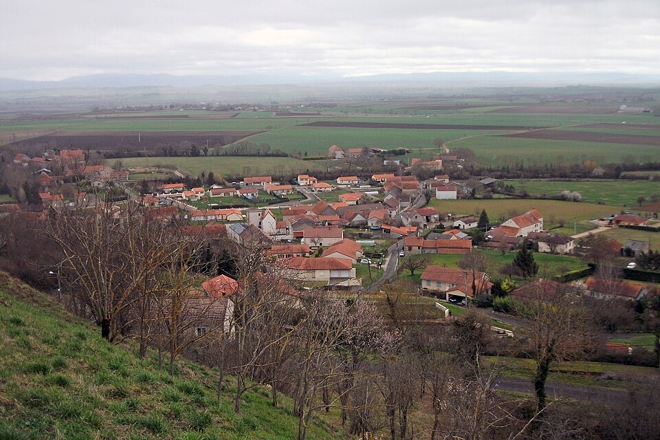 Vue Montpensier depuis butte 2016 — 02 — 23