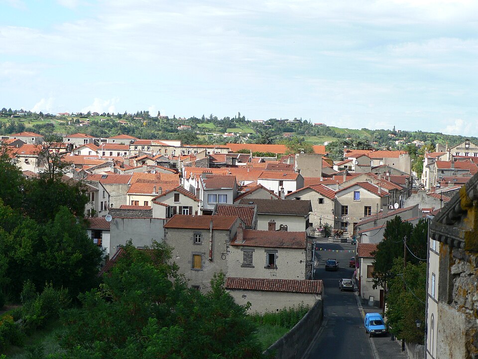 Centre bourg de Mozac