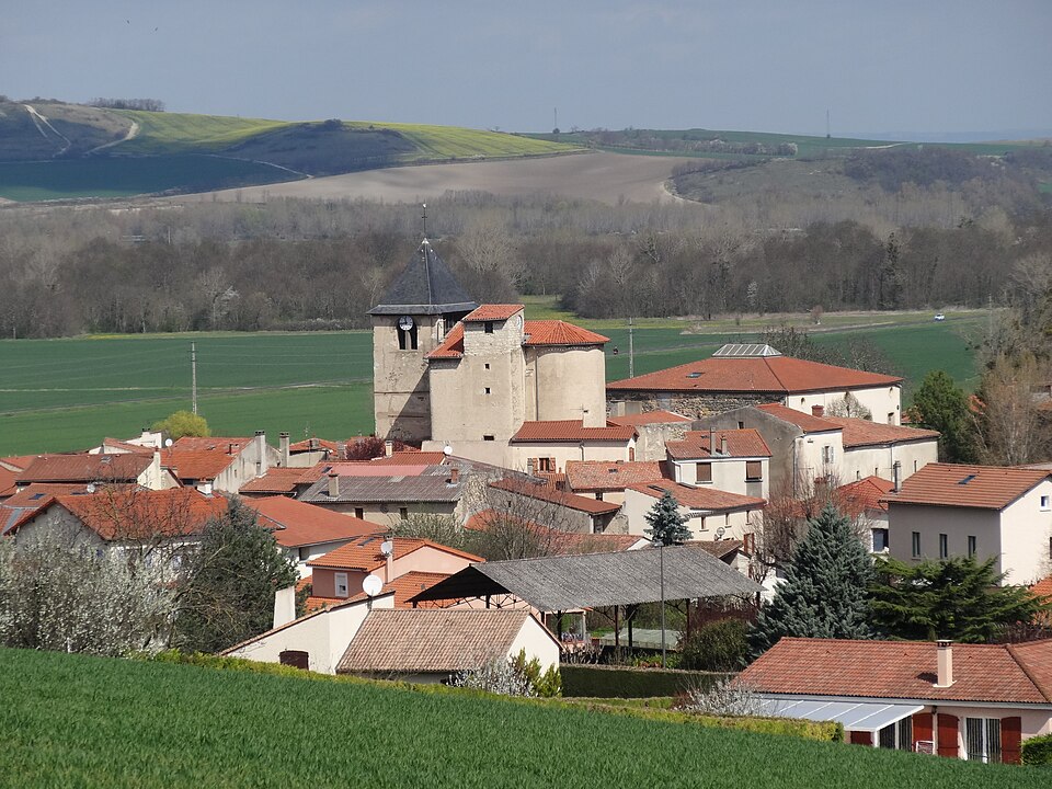 Pérignat — ès — Allier — Vue sur le centre