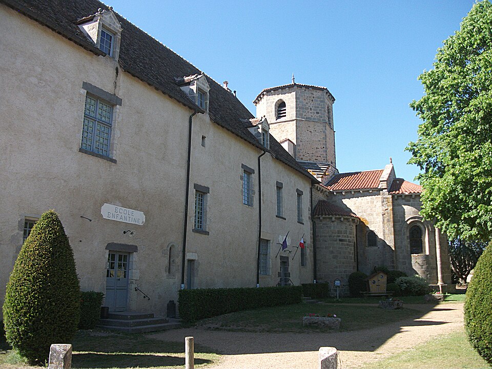 École, mairie et église de Saint — Hilaire — la — Croix 2019 — 06 — 02