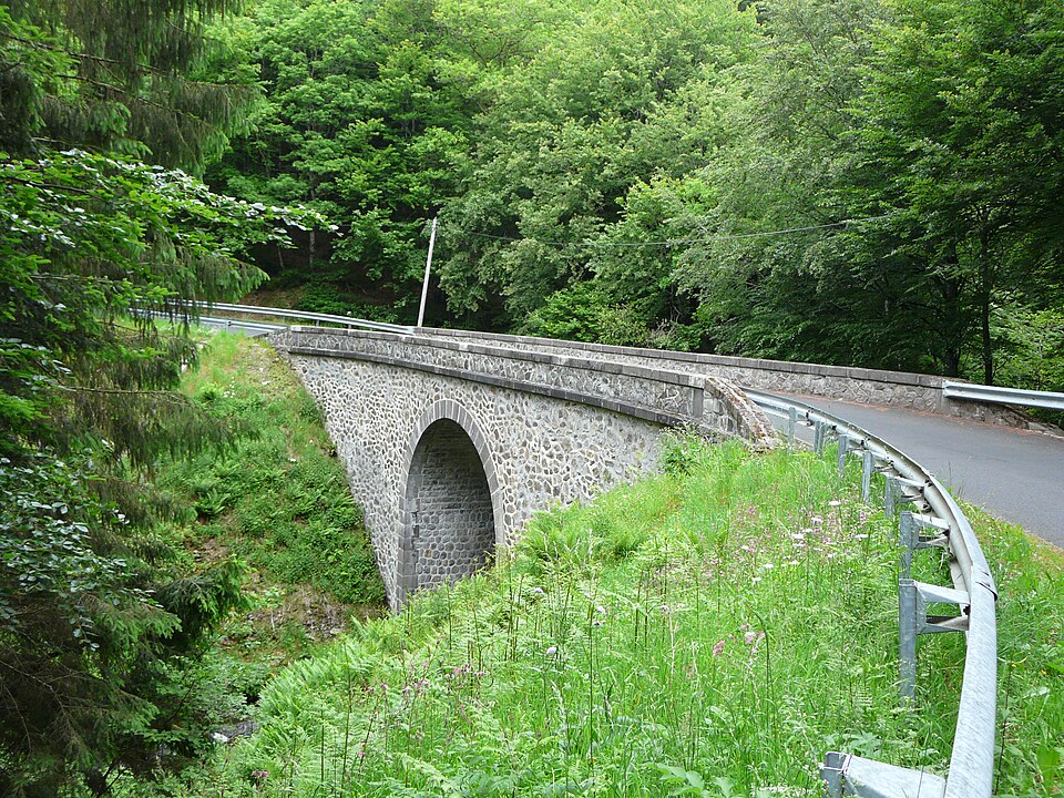 Pont D602 sur Clidane