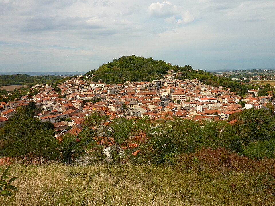 Vertaizon depuis le Puy Challat