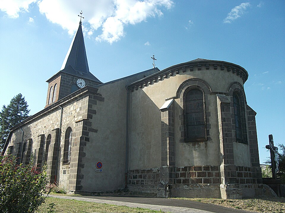 Vitrac (63) église 2019 — 08 — 25