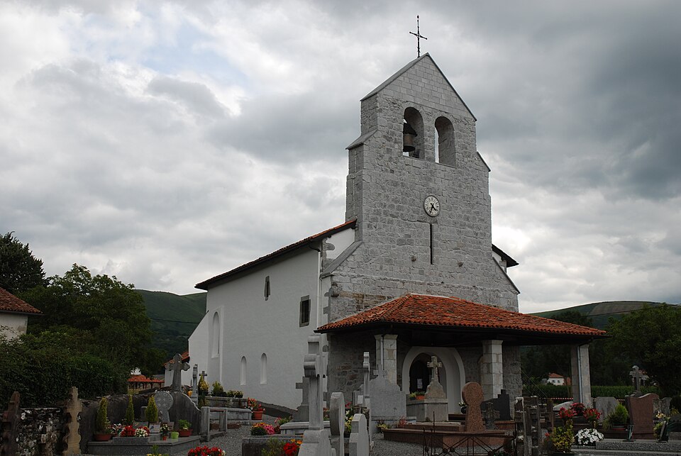 Ainhice — Mongelos église (2)