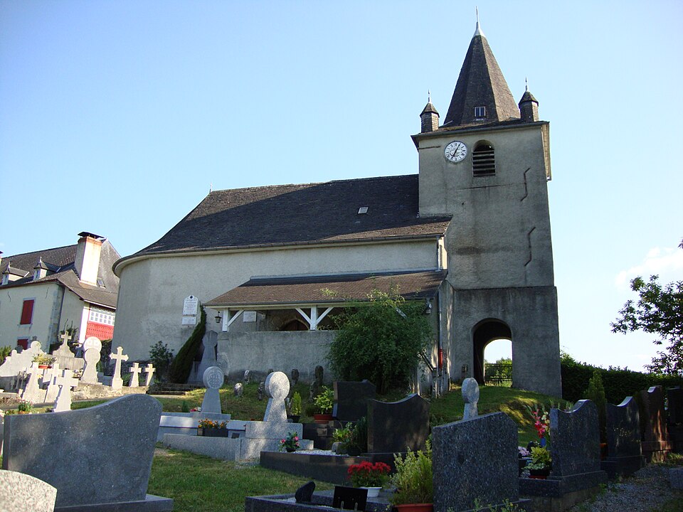 Alos (Alos — Sibas — Abense, Pyr — Atl, Fr) L'église
