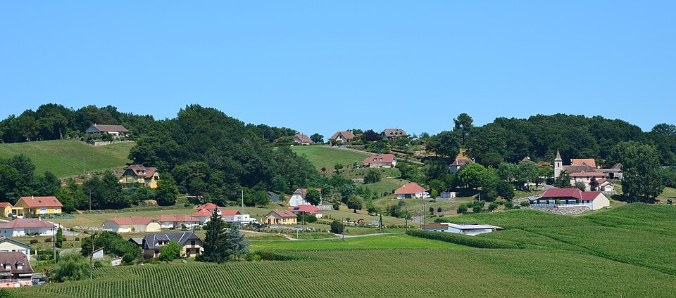 Centre du village de Balansun