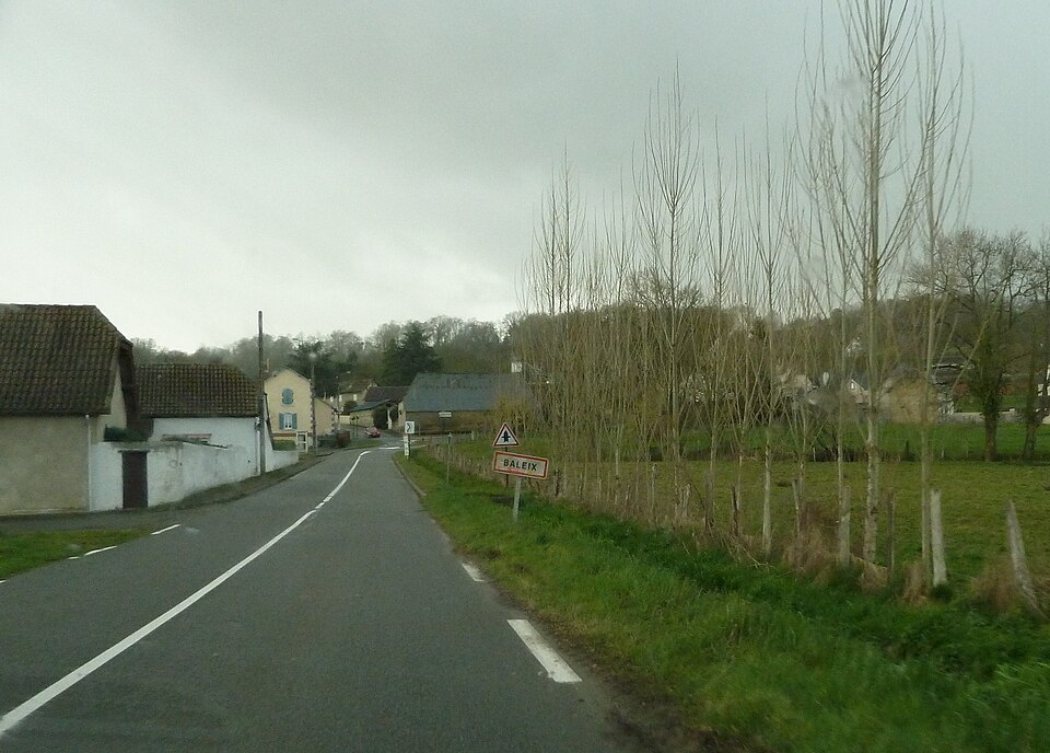 Entrée dans Baleix