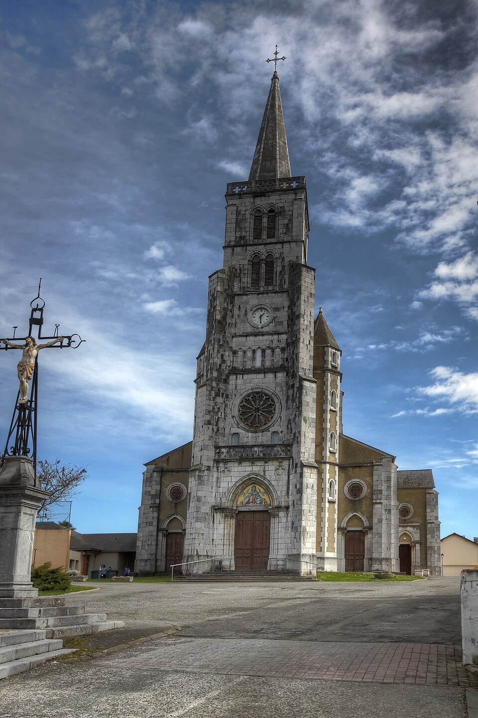 Église de l`Assomption — de — Notre — Dame à Bénéjacq