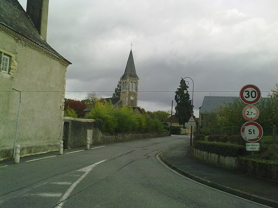 Eglise et centre de Bougarber