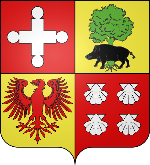 Blason de Bussunarits-Sarrasquette