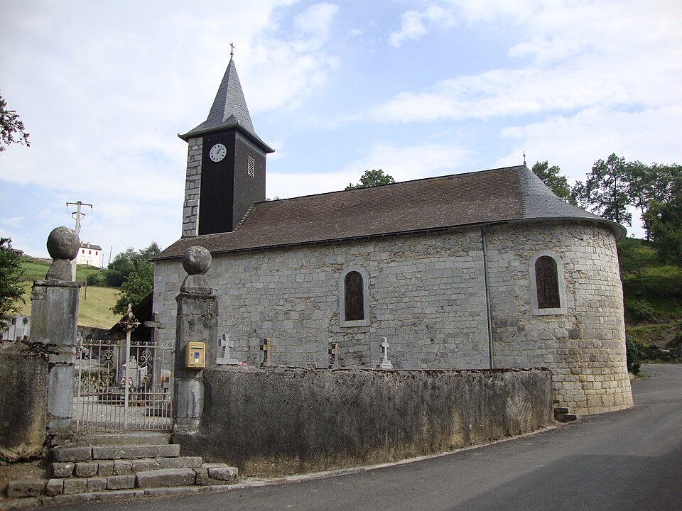 Camou (Camou — Cihigue, Pyr — Atl, Fr) église