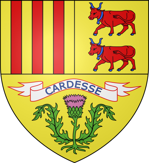 Blason de Cardesse